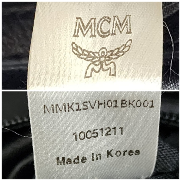 MCM Honshu Tantris Studded Backpack Black - Picture 5 of 16